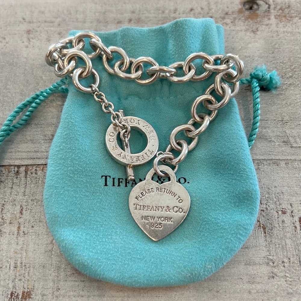 Return to Tiffany Heart Tag Toggle Bracelet